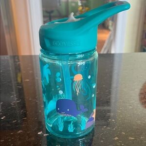 Ecovessel Under the Sea Water Bottle for kids - 12 oz
